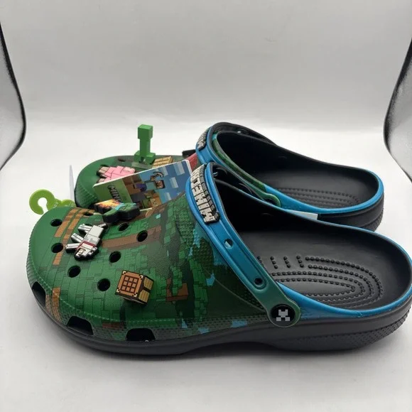Crocs x MinecraftcClassic Clog 210829-90H - M10/W12‎ - Picture 5 of 10